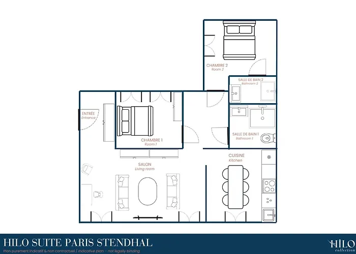 아파트 Stendhal By Hilo Collection - 6people - 70m2